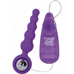 CalExotics Booty Call Booty Shaker Πρωκτική Σφήνα με Δόνηση Μωβ