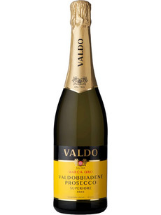 Valdo Prosecco Marca Oro DOSC Κρασί Λευκό Ξηρό Αφρώδες 750ml