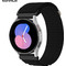 Sonique Alpine Loop Λουράκι Υφασμάτινο Black (Universal 22mm)
