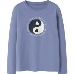 Name It Ying Yang Παιδικό T-Shirt Μακρυμάνικο Μωβ 13234709