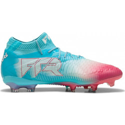 Puma 8 Ultimate ReCharge FG 108756-01 Ποδοσφαιρικά Παπούτσια με Τάπες και Καλτσάκι Γαλάζια Κόκκινα