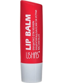 Ushas Strawberry Lip Balm με Χρώμα 4.5gr