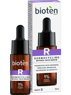 Bioten Force Dermocycl Retinol Αντιγηραντικό Serum Προσώπου με Ρετινόλη 15ml