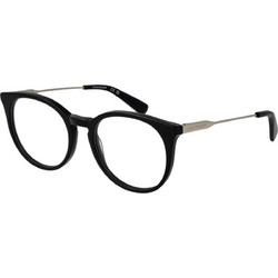Longchamp LO2720 51001 Ανδρικός Σκελετός Γυαλιών Οράσεως Κοκάλινος Μεταλλικός Ασημί Μαύρος