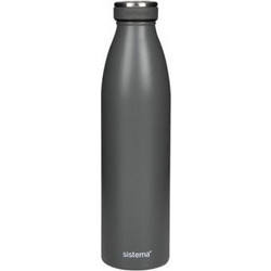 Sistema Stainless Steel Bottle Anthracite 500ml