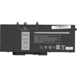 Mitsu BC/DE-5490 Συμβατή Μπαταρία Laptop για Dell Latitude 5280/5290/5480/5490/5491/5495/5580/5590/5591/Precision 3520/Precision 3530 6300mAh