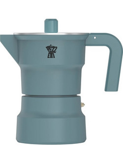 Pezzetti Moka Solid Express Greenish Vigor Μπρίκι Espresso 3Cups Μπλε
