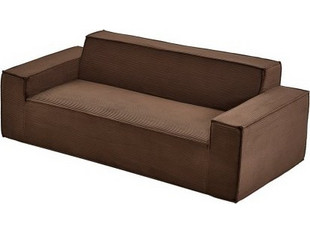 Vevor Τριθέσιος Καναπές Καφέ 211x97x73cm BYDRWSFYSHMZBAL5W001V0