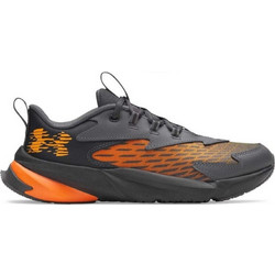Under Armour Scramjet 7 Παιδικά Αθλητικά Παπούτσια για Τρέξιμο Ανθρακί Πορτοκαλί 6006927-016