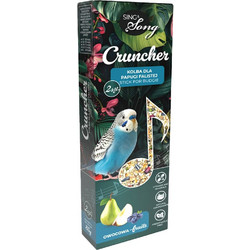 Unimis Sing & Song Cruncher Budgies with Fruits 85gr