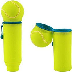 iTotal Tennis Κασετίνα Βαρελάκι Κίτρινη XL2482N