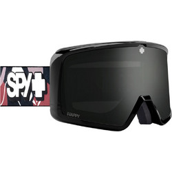 SPY Megalith Μάσκα Σκι & Snowboard Ενηλίκων Γκρι με Φακό Καθρέπτη Μαύρο