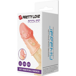 Pretty Love Booker Κάλυμμα Επιμήκυνσης Πέους Flesh