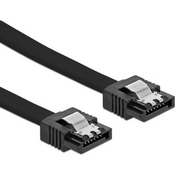 Powertech CAB-W049 Καλώδιο Σκληρού Δίσκου 7-Pin SATA III to 7-Pin SATA III 0.5m Black