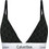 Calvin Klein Σουτιέν Τριγωνάκι χωρίς Μπανέλα Μαύρο LV00QF8498-2RG