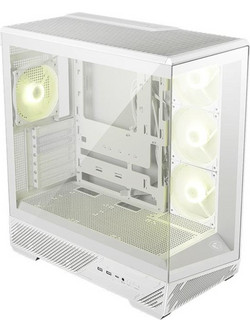 MSI MAG Pano 130R PZ White Gaming Midi Tower Κουτί Υπολογιστή RGB με Πλαϊνό Παράθυρο