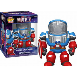 Funko Bitty Pop! Bitty Bot Marvel What If? Captain America Mech with Captain America 15cm