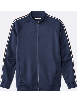 Celio c-neserge Ανδρική Ζακέτα Φούτερ με Φερμουάρ Navy Μπλε