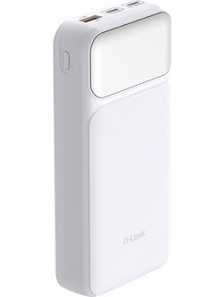 D-Link DPP-101 Power Bank 20000mAh 18W με Θύρα USB-A & Θύρα USB-C White