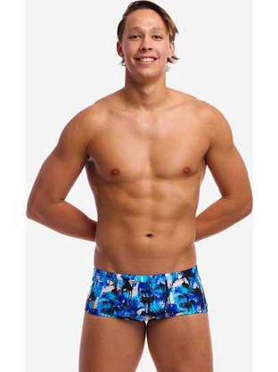 Funky Trunks Αθλητικό Ανδρικό Μαγιό Σλιπ με Σχέδια Μπλε FTS001M72254