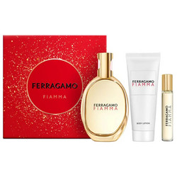 Salvatore Ferragamo Fiamma Eau de Parfum 100ml + 15ml + Body Lotion 50ml