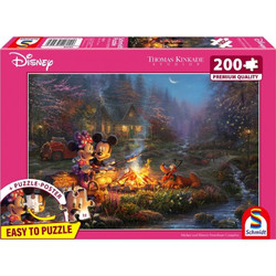 Παιδικό Puzzle Schmidt Mickey and Minnie Sweatheart 200 Κομμάτια