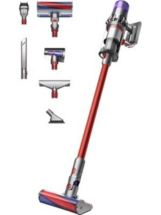 Dyson V11 Fluffy 476550-01 Red Επαναφορτιζόμενη Σκούπα Stick & Χειρός 25.2V