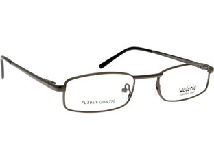 Valerio FL895/F GUN Ανδρικός Σκελετός Γυαλιών Οράσεως Μεταλλικός Μαύρος
