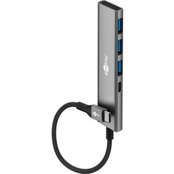Goobay 76562 USB Hub 3.0 USB-C με 4 Θύρες USB-A / USB-C