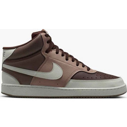 Nike Court Vision Mid Ανδρικά Sneakers Μποτάκια Καφέ DN3577-200