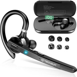 Techsuit TalkZen G9 Ακουστικό Bluetooth In Ear Black