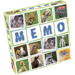 Tactic Animal Babies Memo Επιτραπέζιο Παιχνίδι για Παιδιά 3+ Ετών για 2+ Παίκτες