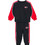 Nike Παιδικό Σετ Φόρμας Μαύρο Κόκκινο 66N293-023