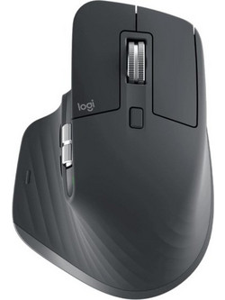 Logitech MX Master 3S Bluetooth Edition Ασύρματο Bluetooth Ποντίκι Εργονομικό Graphite
