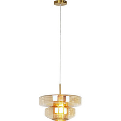 Kare Design Arcadia Κρεμαστό Φωτιστικό Οροφής Μονόφωτο Χρυσό 57697
