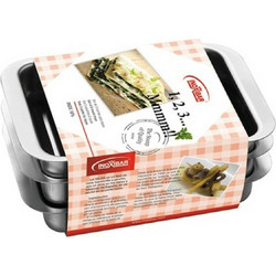 Inoxibar Σετ Ταψιά από Ανοξείδωτο Ατσάλι 3τμχ S0459889