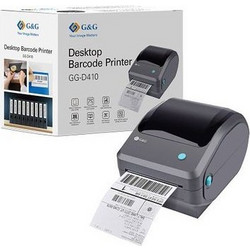 G&G D410 Θερμικός Εκτυπωτής Ετικετών Μονόχρωμος 203dpi Bluetooth / USB / Wi-Fi