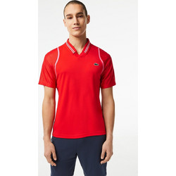 Lacoste Ανδρική Μπλούζα Polo Κοντομάνικη Κόκκινη DH1961-S5H