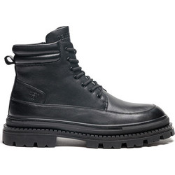Devergo Gavi Ανδρικά Αρβυλάκια Δερμάτινα Μαύρα DE25FW6044LEWR