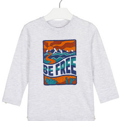 Losan Παιδικό T-Shirt Μακρυμάνικο Λευκό 025-1207AL-657