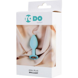ToyFa ToDo Brilliant Medium Πρωκτική Σφήνα Diamond Plug Μαύρη 39-357033