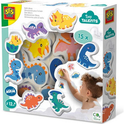 SES Creative Foam Dinosaurs Σετ 12+ Μηνών 15τμχ S13214