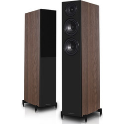 Wharfedale Diamond 12.3i Ζεύγος Ηχείων Hi-Fi Δαπέδου 150W 2.5 Δρόμων Walnut