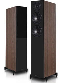 Wharfedale Diamond 12.3i Ζεύγος Ηχείων Hi-Fi Δαπέδου 150W 2.5 Δρόμων Walnut