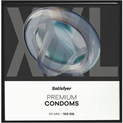 Satisfyer Premium 64mm Προφυλακτικά με Λιπαντικό 100τμχ
