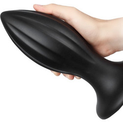 Kinksters Sleek Small Πρωκτική Σφήνα 12.5cm Μαύρη