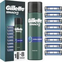 Gillette Gillette Mach3 Extra Comfort Shave Gel Set