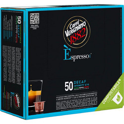 Caffe Vergnano Κάψουλες Espresso Συμβατές με Μηχανή Nespresso 50τμχ