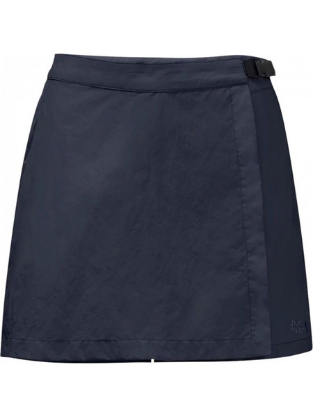 Jack Wolfskin Μίνι Φούστα Υφασμάτινη Σορτς Navy Μπλε 1507111-1010