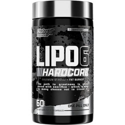 Nutrex Lipo-6 Hardcore Συμπλήρωμα Διατροφής 60 Κάψουλες